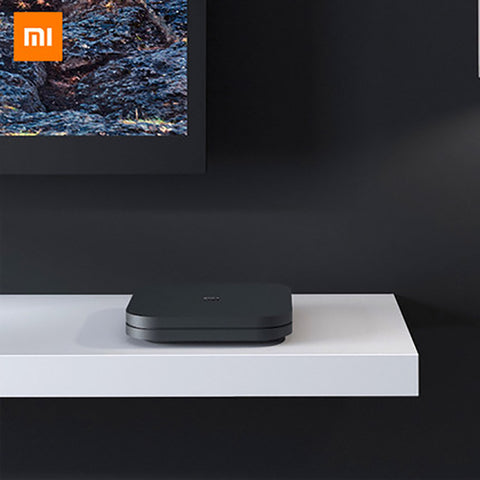 小米盒子4C(直播版)智能网络电视机顶盒 4K电视 H.265硬解 安卓网络盒子 高清网络播放机 HDR 黑色0月租  可看电视频道直播  地方台 全国卫视台 央视台 WIFI连接