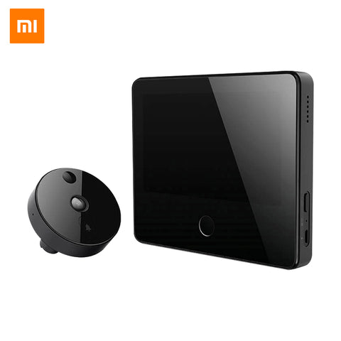 小米米家智能猫眼摄像电子猫眼可视铃(32G内存)防盗监控LSC-M01_1AI人形侦测/ 5.0英寸液晶屏 / 米家设备联动 / 超长续航