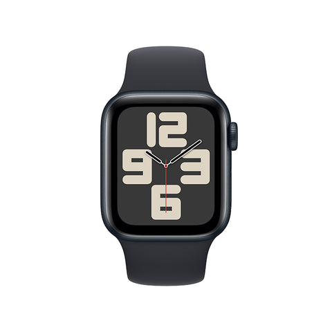 Apple Watch SE (GPS) 40 毫米午夜色铝金属表壳 午夜色运动型表带 - M/L健康生活的好拍档，非它莫属。