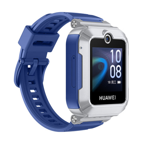 华为/HUAWEI 儿童手表 5 活力版 星际蓝 硅胶表带 智能手表 离线定位 畅连视频通话 微信儿童手表版 IPX8生活级防水 畅联视频通话 上课禁用 绿色守护手表开机无网状态也能定位；多设备畅连视频通话；可对不良内容进行访问限制；防沉迷模式
