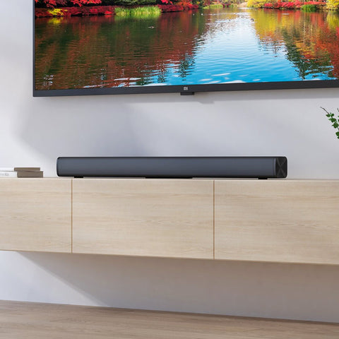 小米redmi电视条形音箱回音壁红米音响家用家庭影院环绕无线蓝牙5.0支持蓝牙5.0/条形黑色哑光/30W扬声器搭配风管式音腔